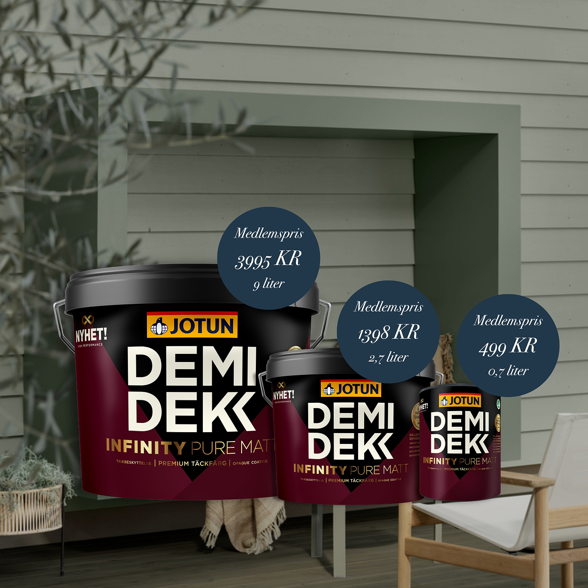Jotun Demidekk Infinity Pure Matt
